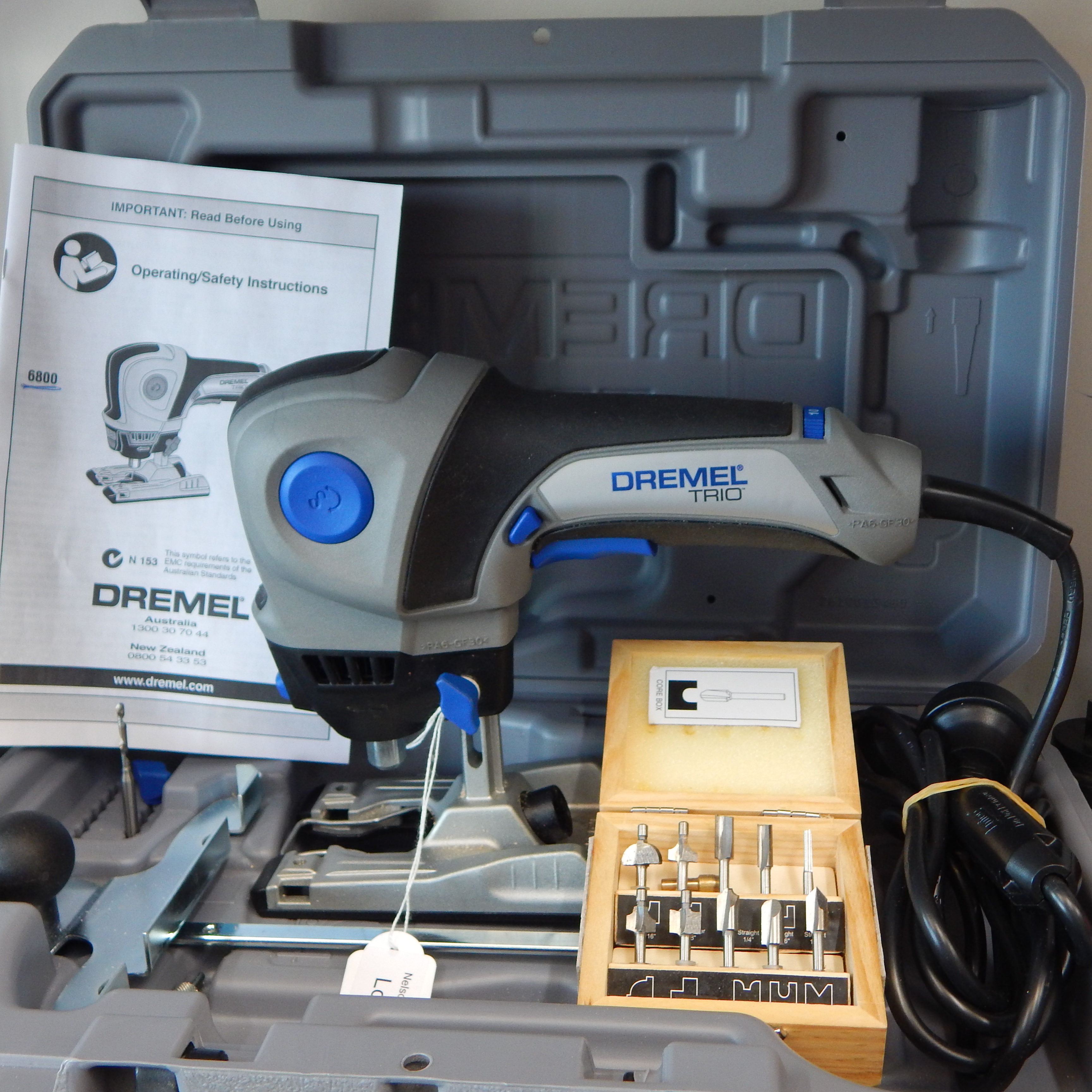 Dremel Trio 3 in 1 Tool Cutting Sanding Routing RP $170 — NZ auction result