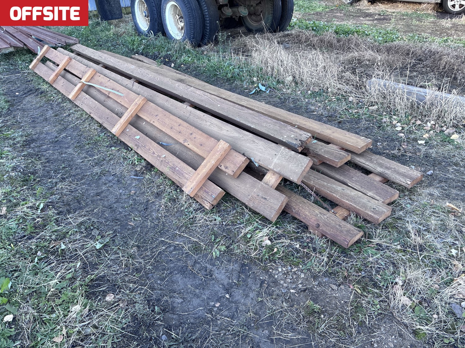 (6) Wood Side Rails [26JJ44001-444] | Team Auctions