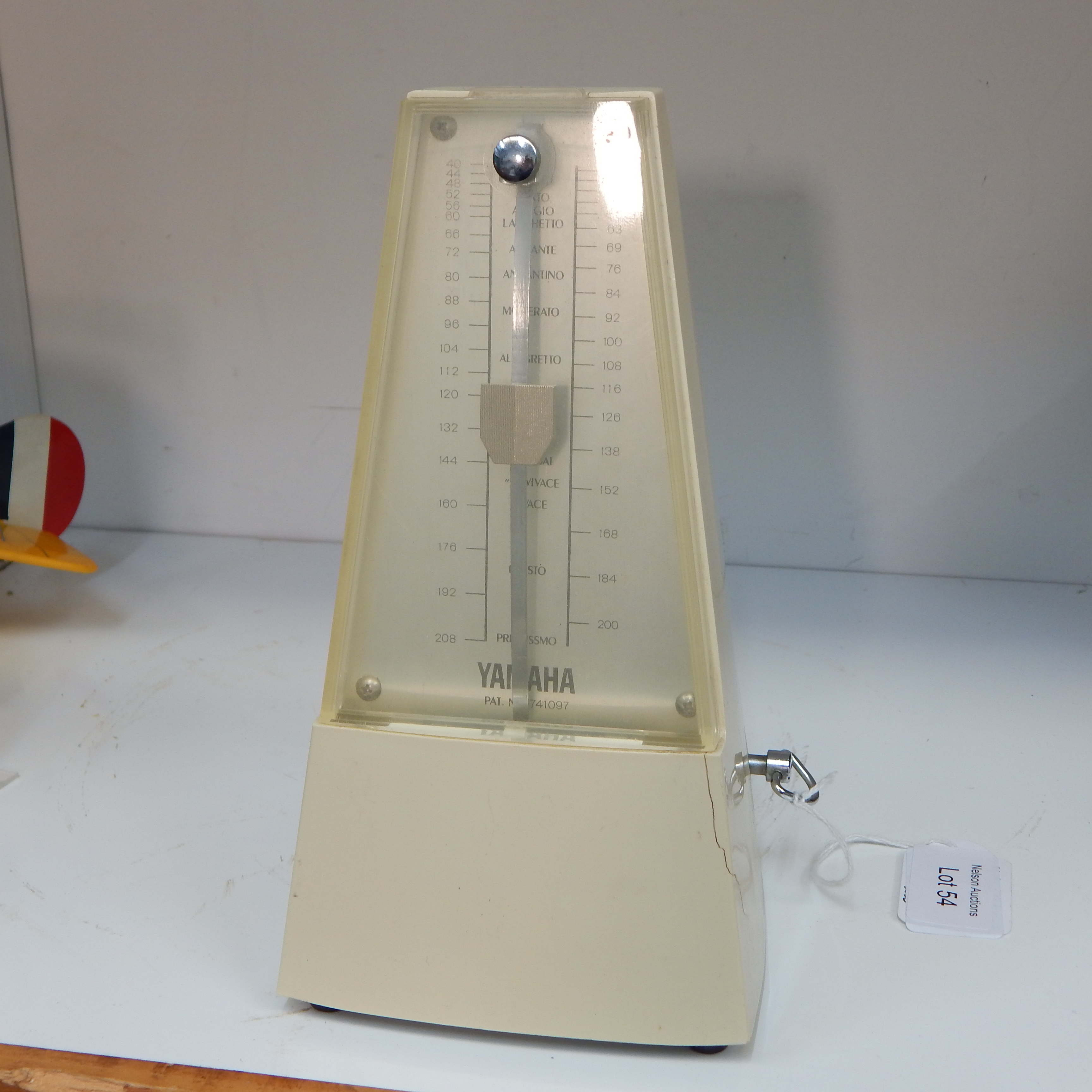 Yamaha Metronome - slight crack plastic case — sold at auction in New Zealand for $20
