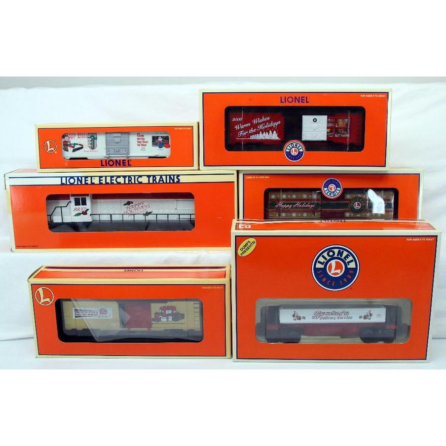 Modern Lionel O Gauge Six (6) Assorted Freight Cars | Harris Toy Train ...