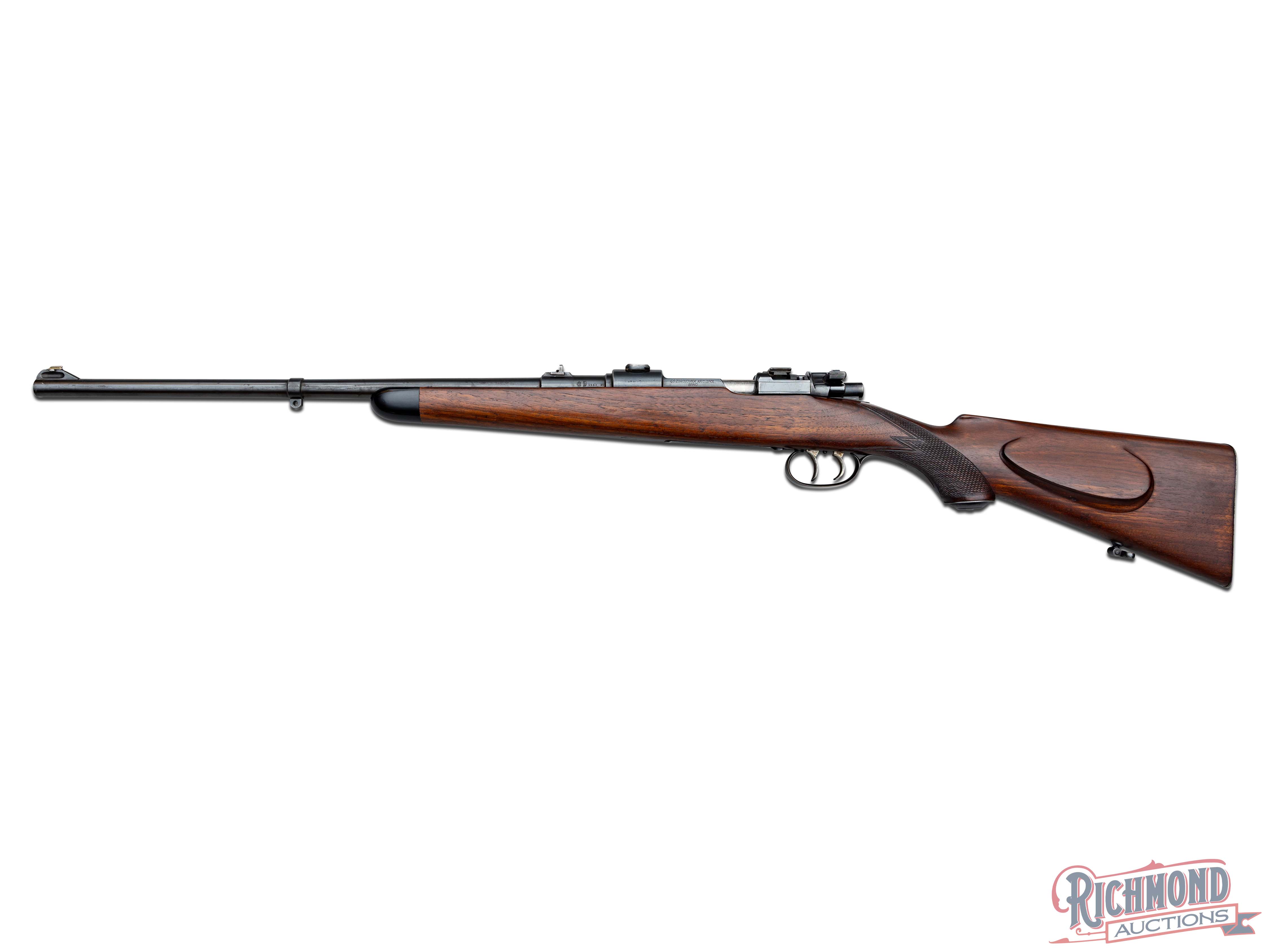 CS Zbrojovka Brno Mauser 98 Sporter Bolt Action Rifle With Double ...