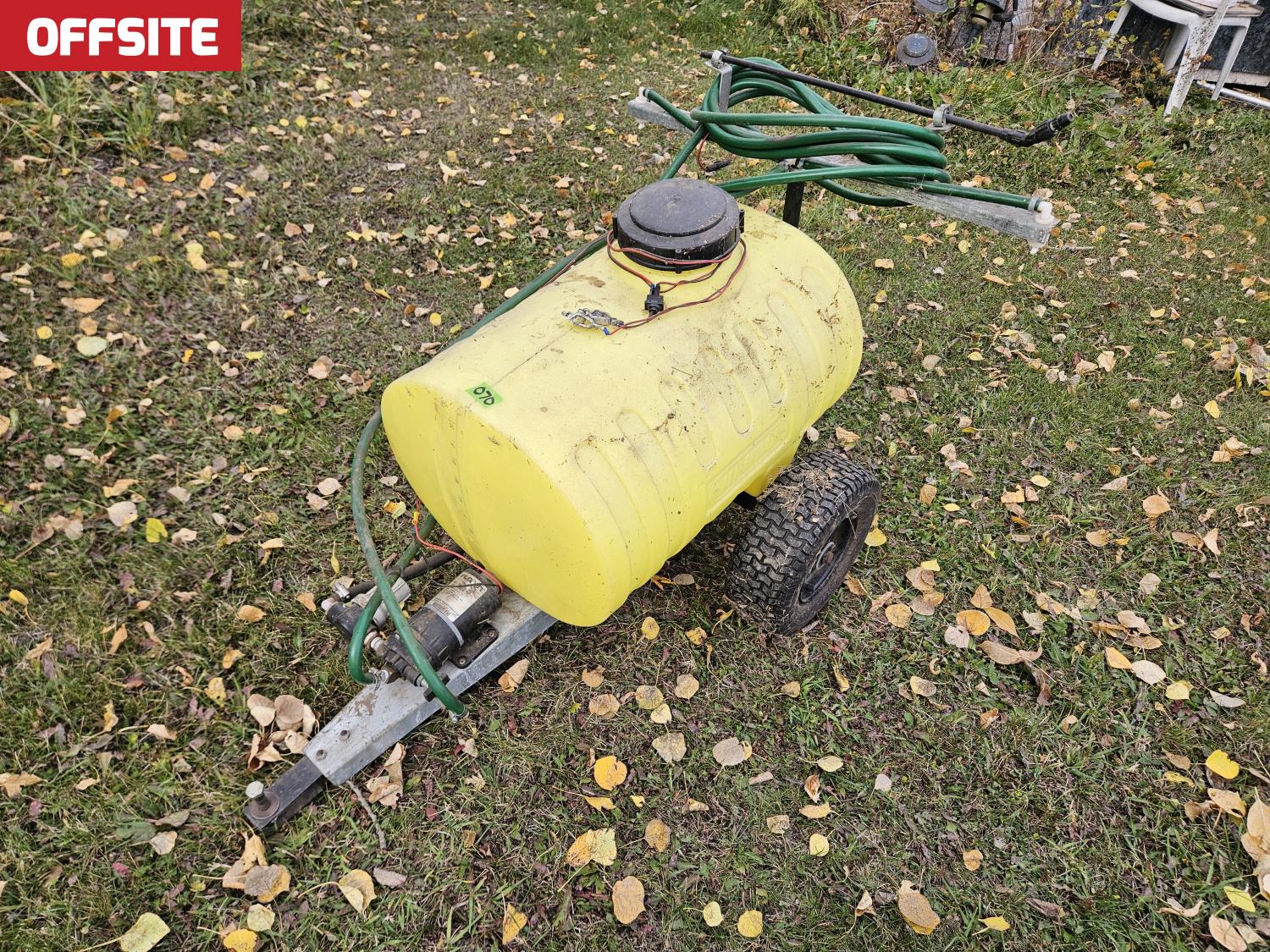 36 Inch Pull Type Estate Sprayer [25JD05001-070] | Team Auctions