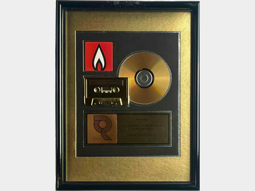 The Rolling Stones "Flashpoint" RIAA Gold Album Award Presented to Ed Germano