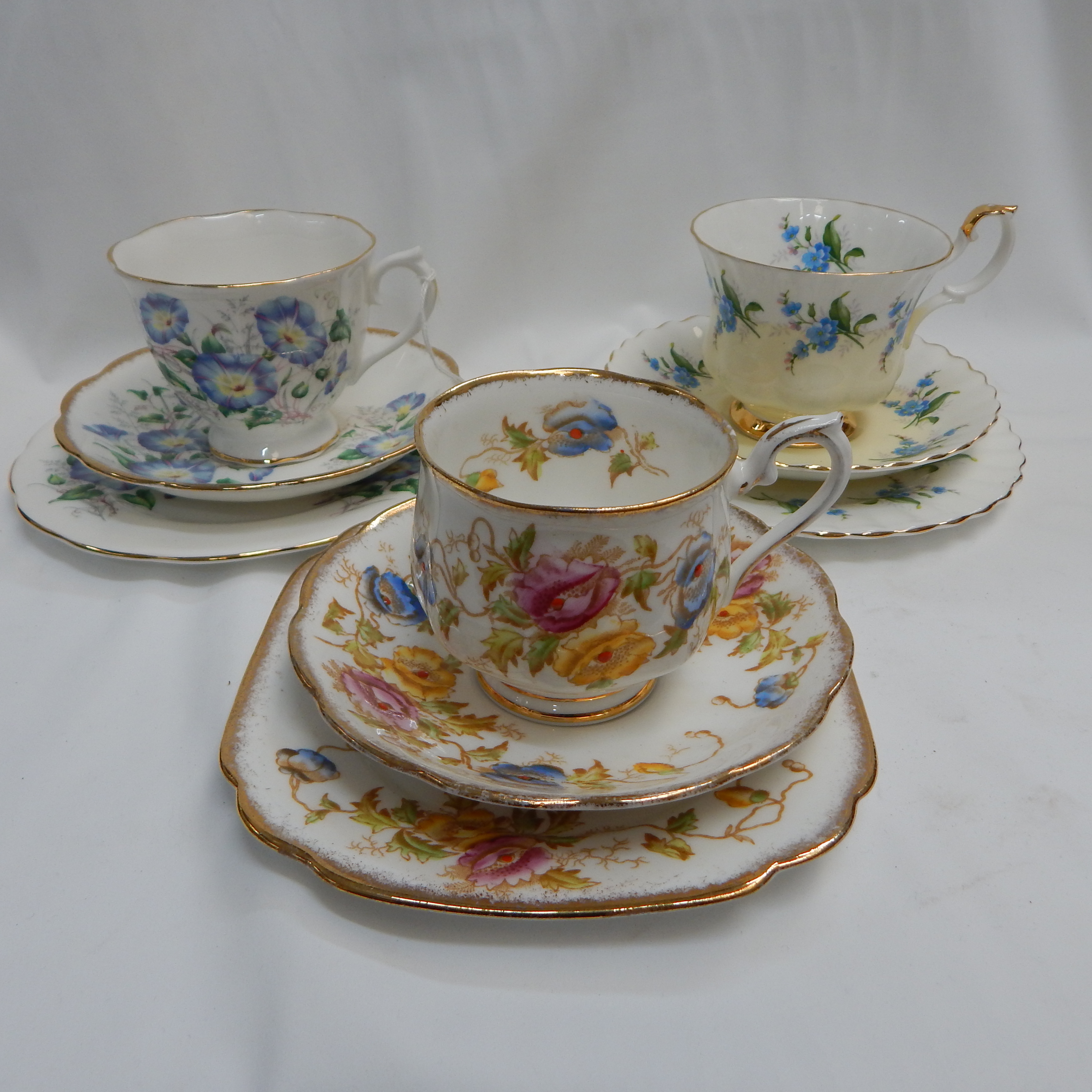 3 Royal Albert Trios — sold at auction in New Zealand for $15