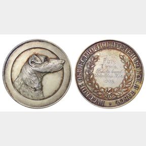 Russian Empire, Russian Society of Fox Terrier and Dachshund Lovers, Diakov 986, R4