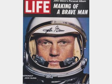 Mercury 7: John Glenn Signed 8" x 10" Photo (Third Party Guaranteed)