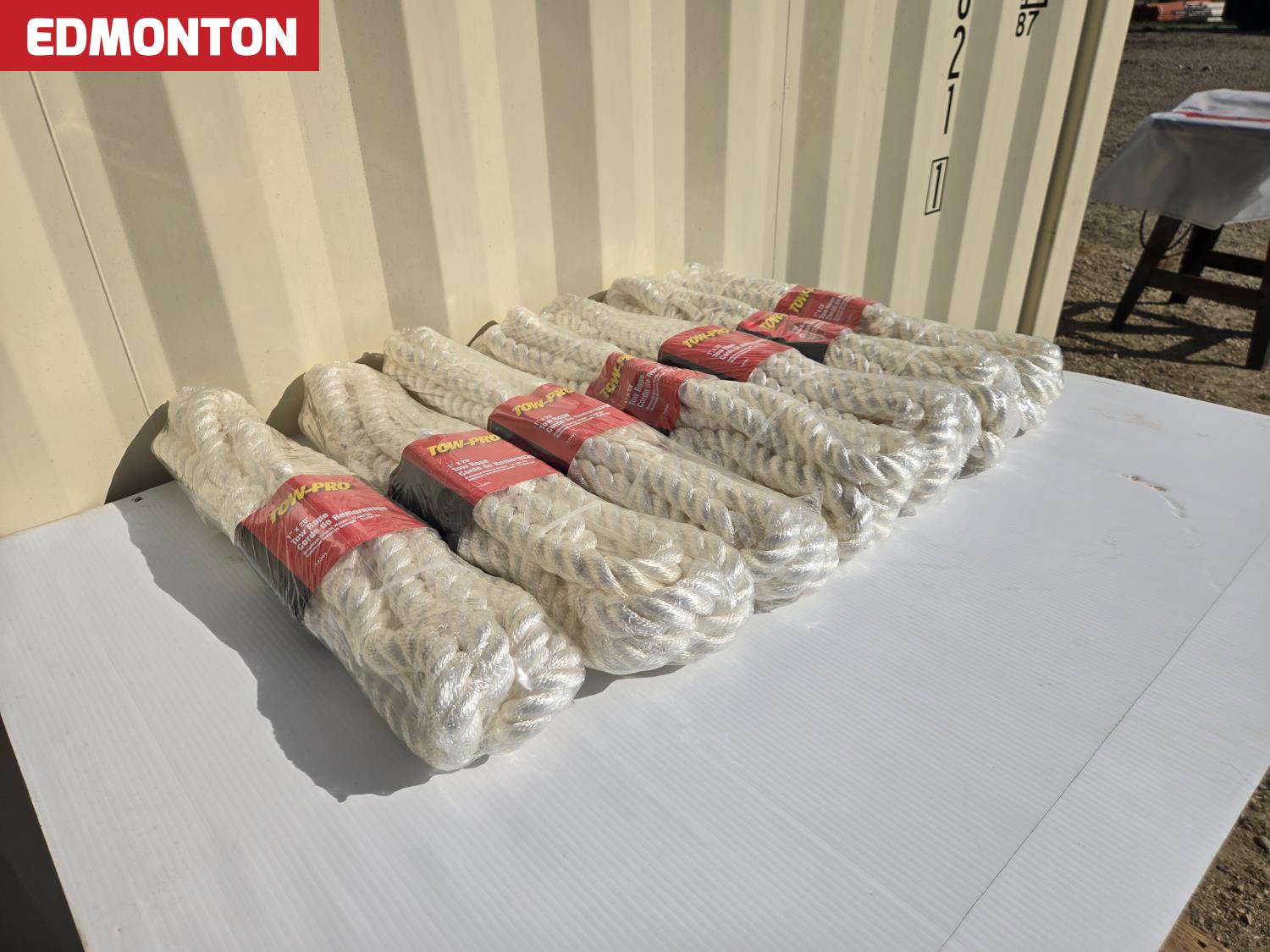 (7) 1 Inch X 20 Ft Tow Rope (Unused) [25JG48797-135] | Team Auctions