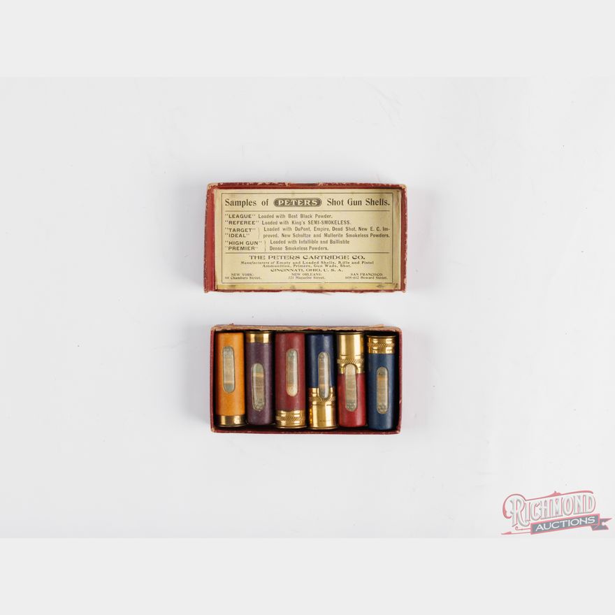 Shell Sample Kit Peters Shotgun Shell Salesman Display Samples In Original Box ...