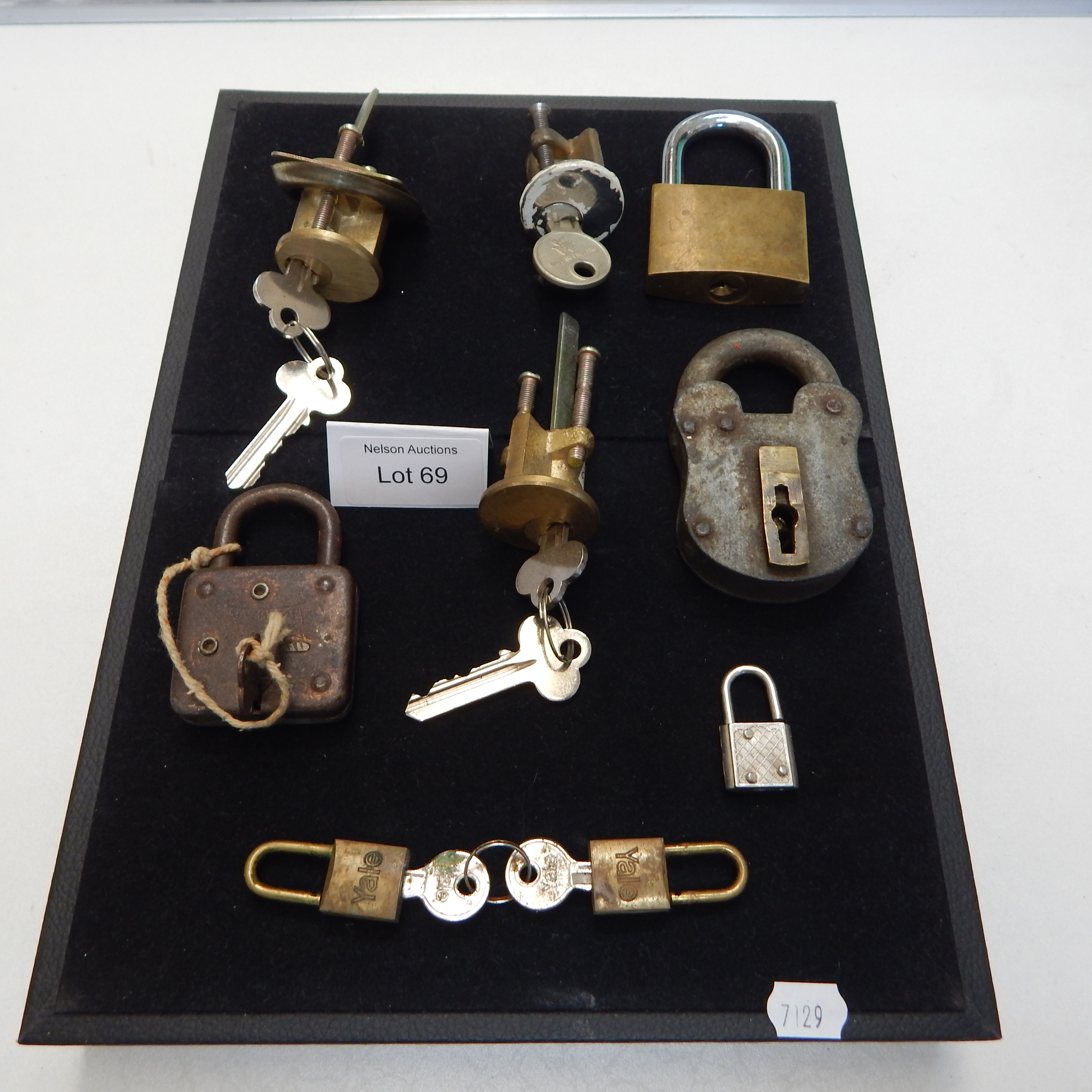 Collection of Padlocks and Keys — sold at auction in New Zealand for $20