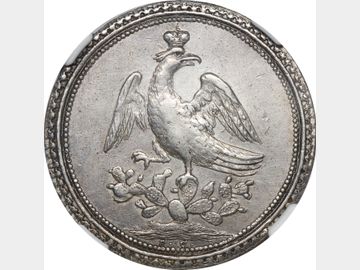 Grove 9a –Ciudad de México, Inauguración de Agustín 1822. NGC AU-Cleaned.