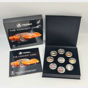 Australia - Concept Cars Enamel Penny Set