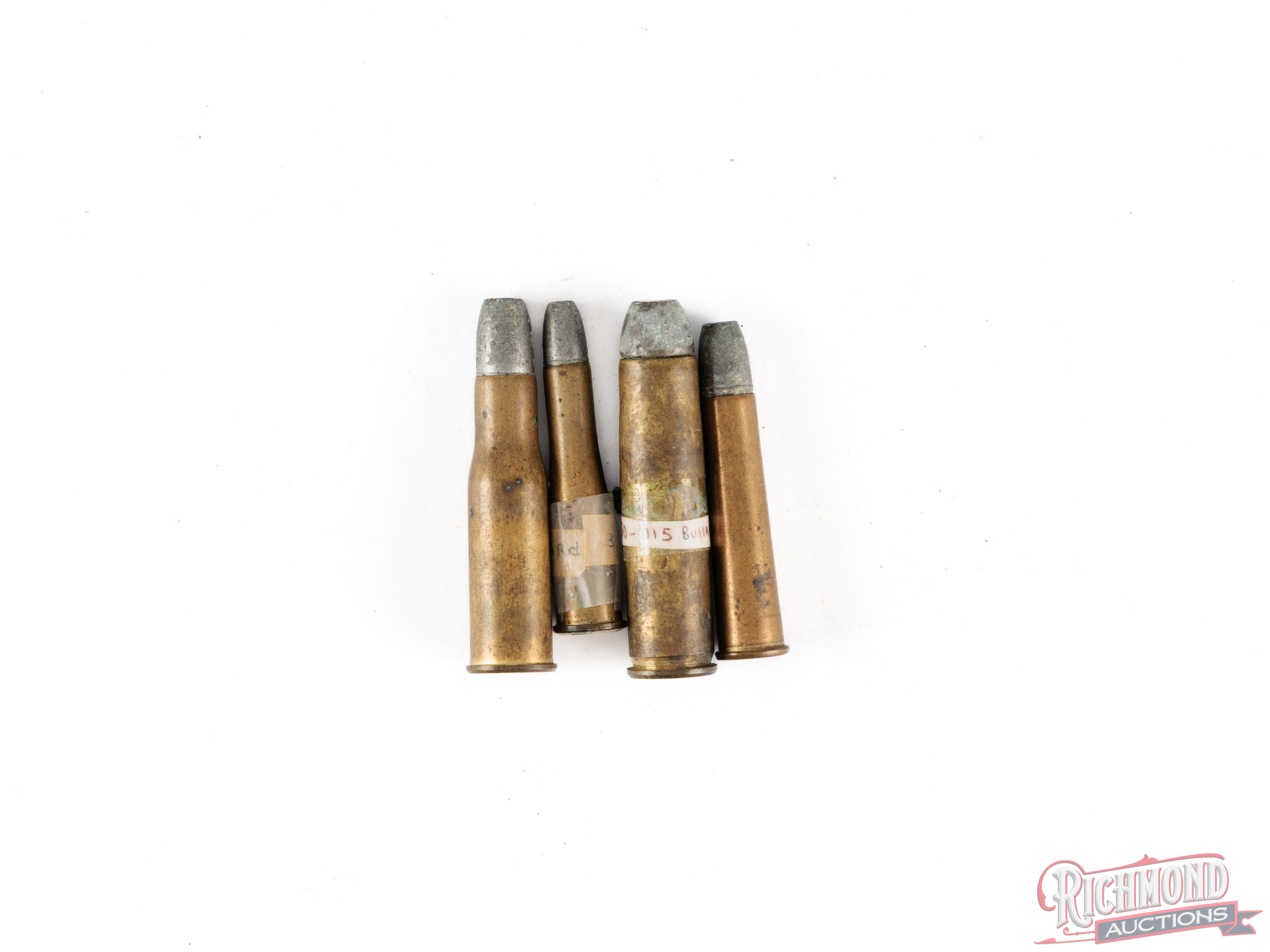 Lot Of Four Vintage Bullard Rifle Caliber Shells | Richmond Auctions