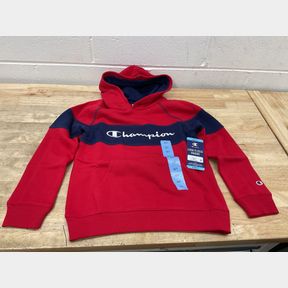 Champion - Boys Logo Fleece Hoodie - Size S 6/7
