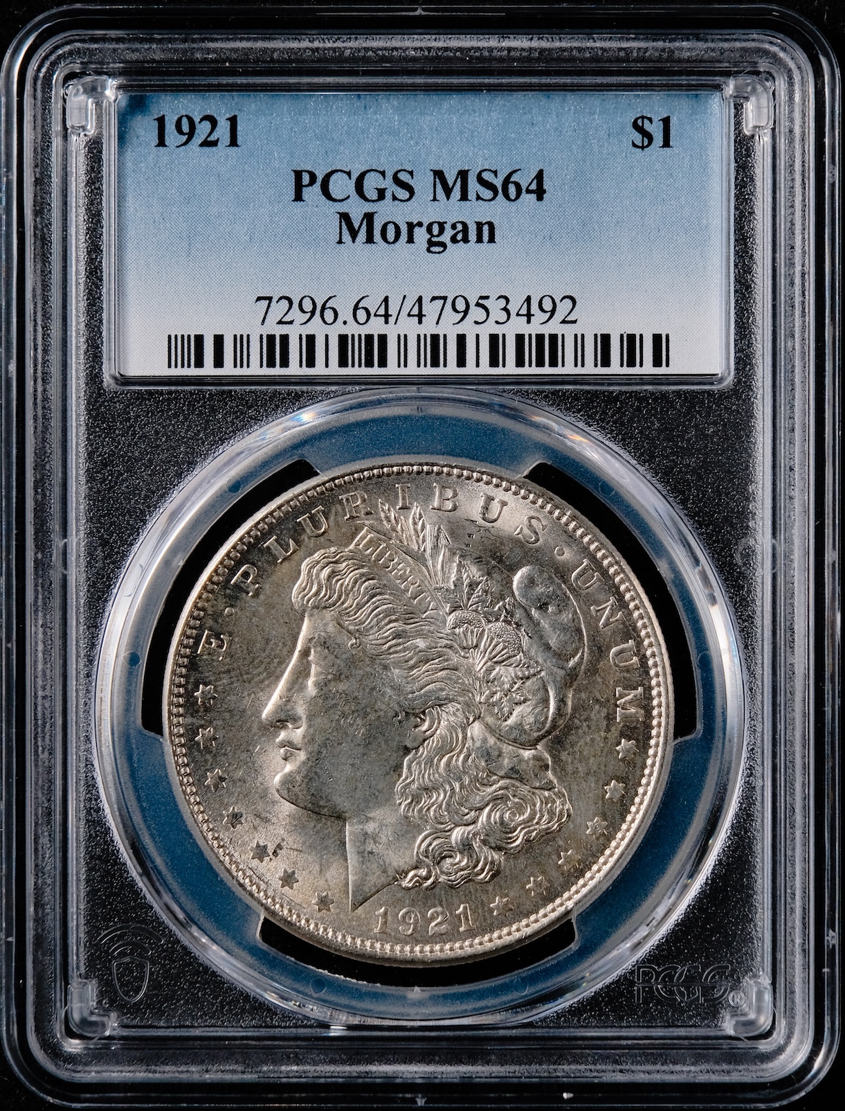 カナダ 1901年 5セント 未使用 MS64 USA 1921 Morgan Dollar $1 PCGS MS64 (47953492) No Reserved
