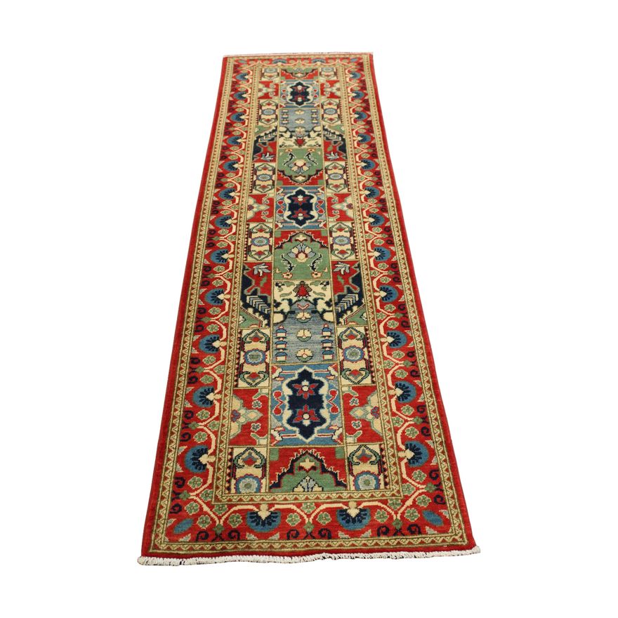 Afghanistan Kazak - 292 cm x 79 cm