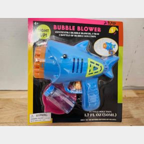 Shark Bubble Blower - Includes Bubbles Solution and Tray