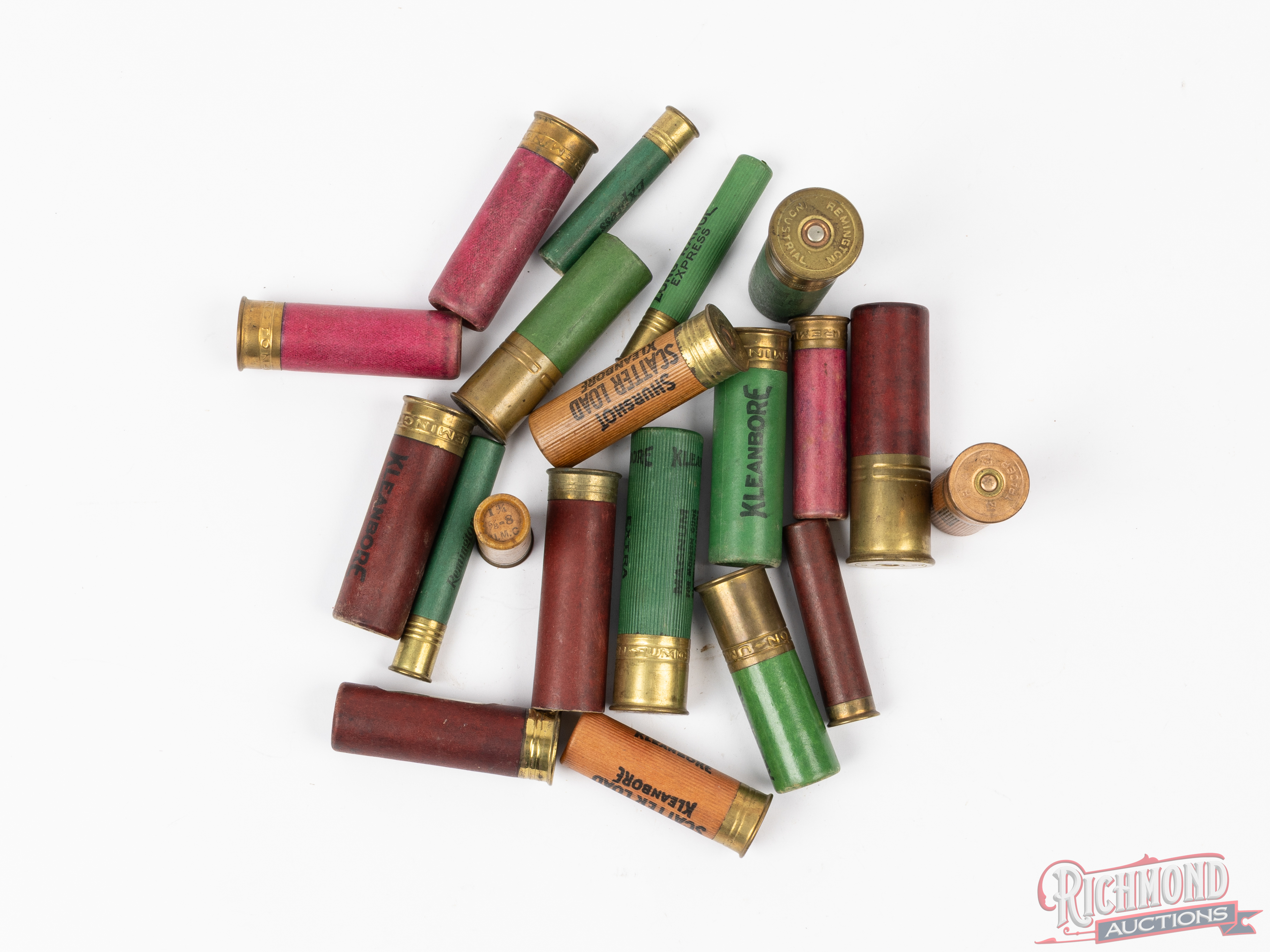 20 Assorted Collector Remington & UMC Paper Shotshells 8, 10, 12, 32 ...