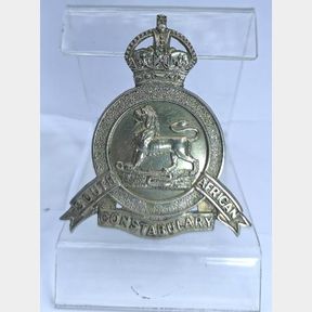 SOUTH AFRICAN Constabulary Slouch Hat Badge