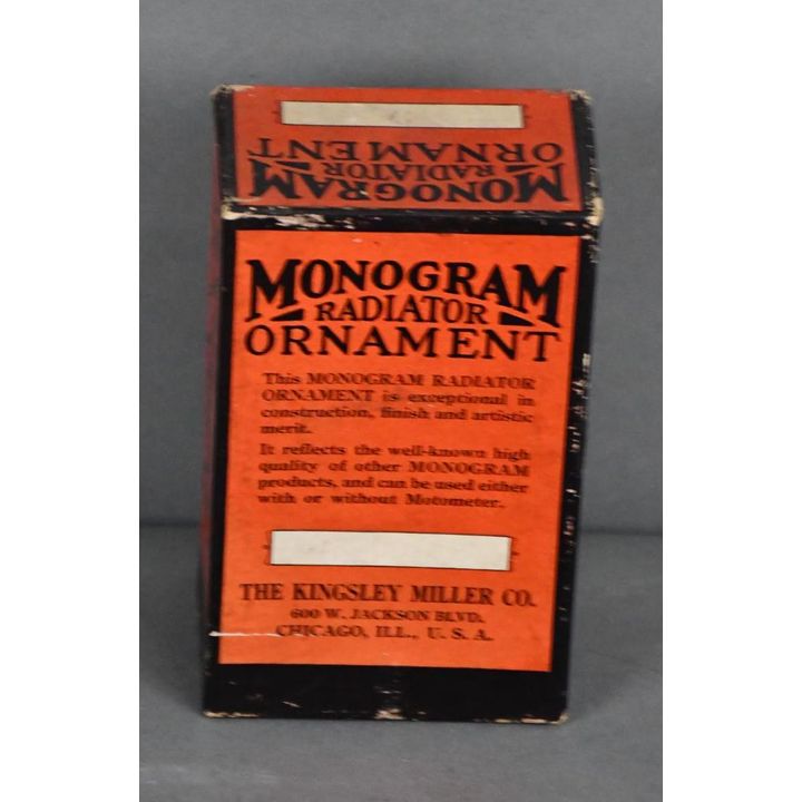 Monogram Radiator Ornament Box Only