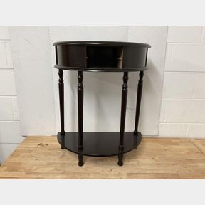 Homecraft Furniture - Espresso Storage End Table (Has Blemishes/Missing Drawer)