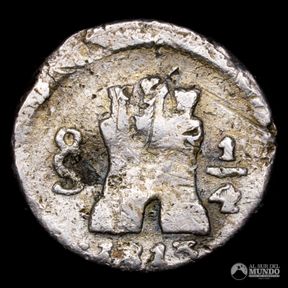 Chile, Santiago. ¼ Real. 1813 (Fernando VII).