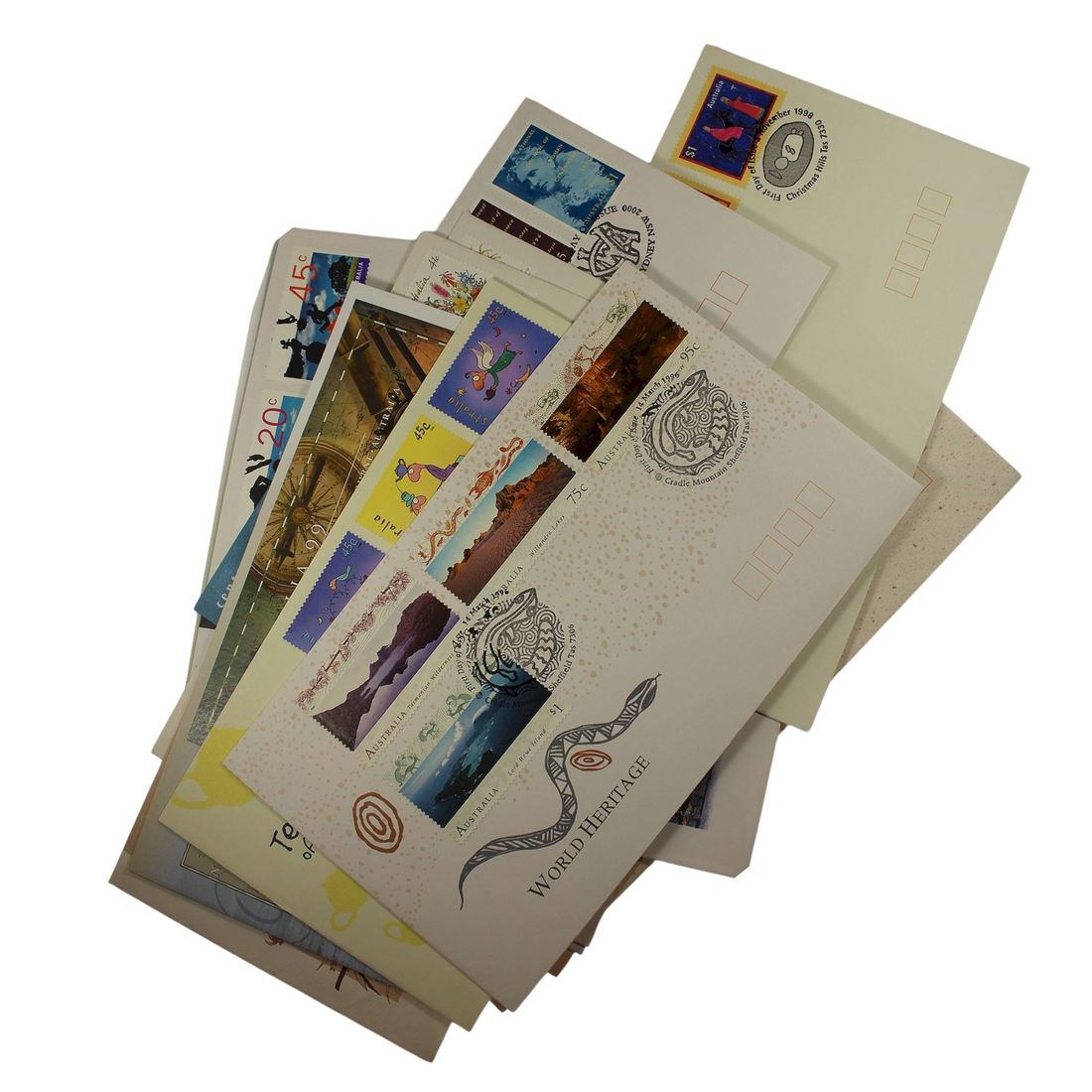Australia circa.1990s First Day Covers (20 different items)