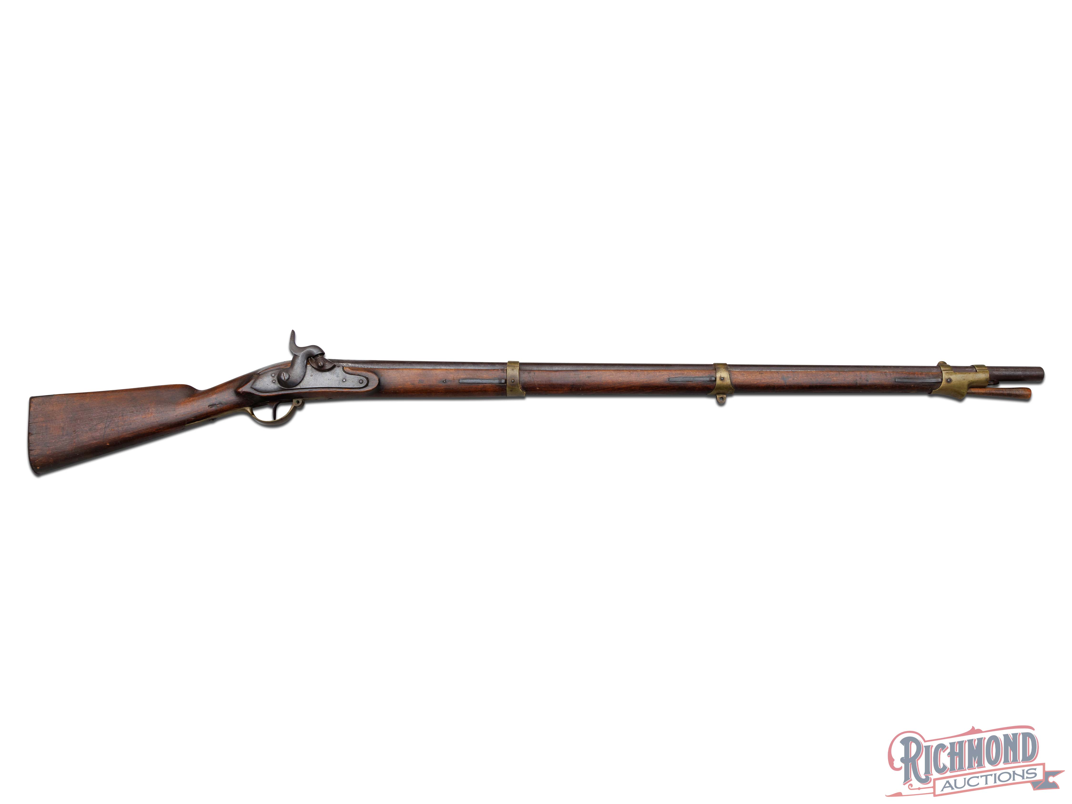 Civil War Era Potsdam Style 75 Caliber Smoothbore Percussion Musket ...