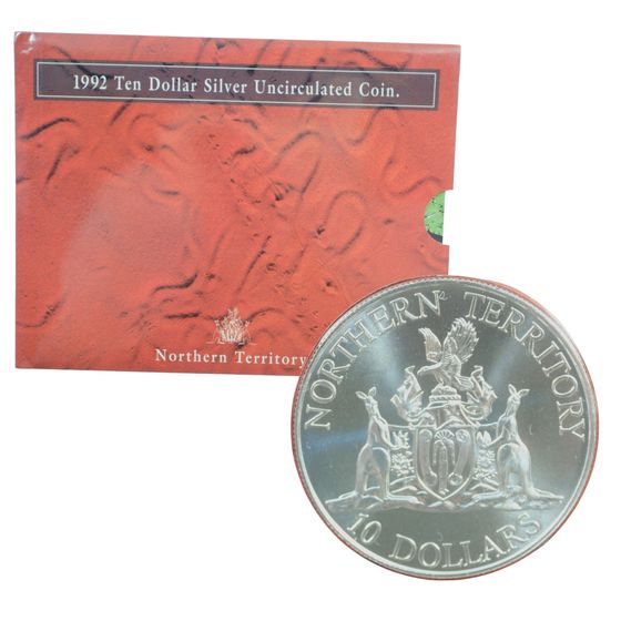 Australia 1992 'Northern Territory' $10 Silver (925), Uncirculated