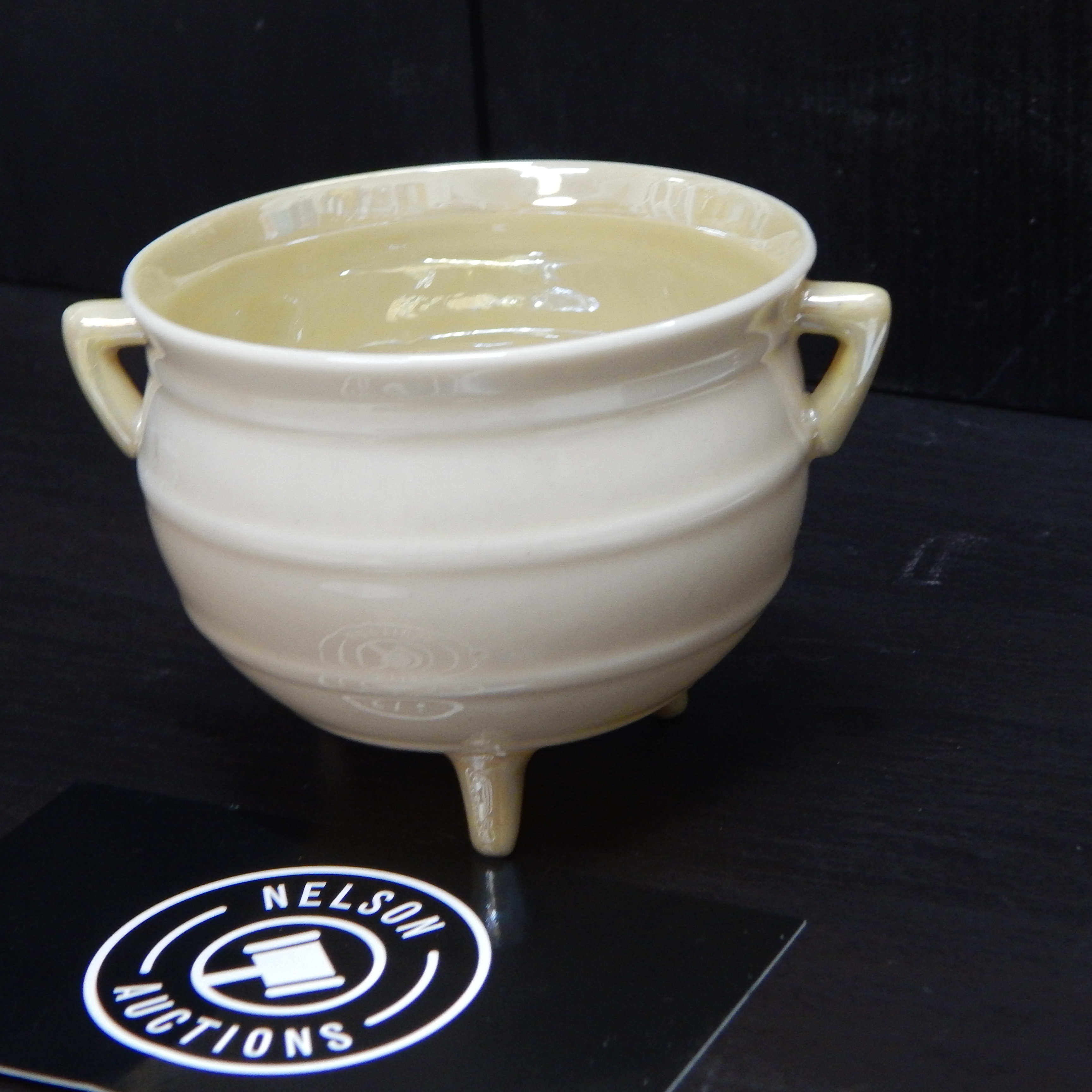 1891 to 1926 Belleek Cauldron — NZ auction result