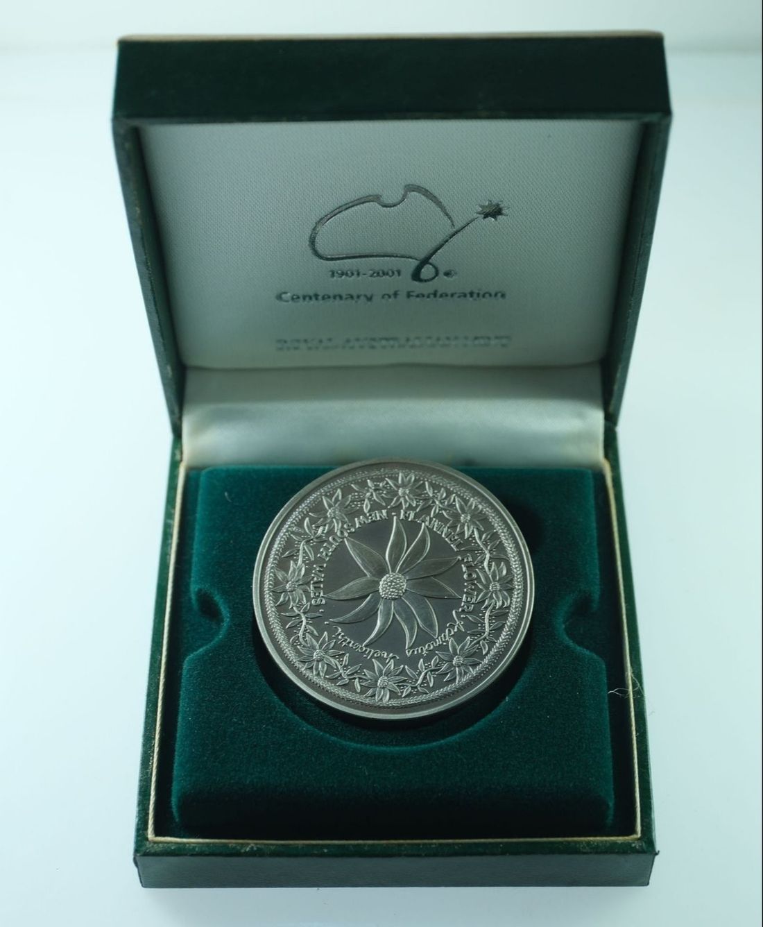 Australia 2001 'Centenary of Federation' Silver (999) Medal
