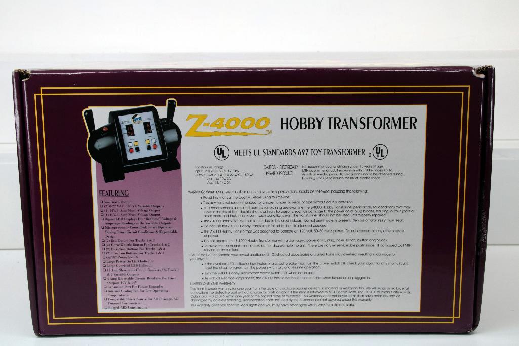 MTH Z4000 Transformer Boxed Harris Toy Train Auctions