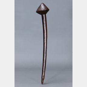 FINE EARLY BULBOUS HEADED CLUB, DARLING RIVER REGION, NEW SOUTH WALES