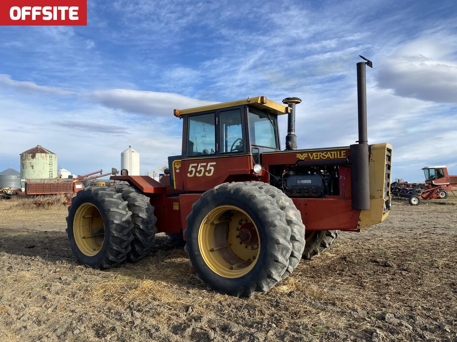 1981 Versatile 555 4WD Tractor [25KI02171-001] | Team Auctions