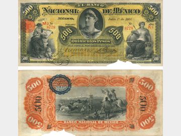 M304b – 500 Pesos El Banco Nacional de México. F