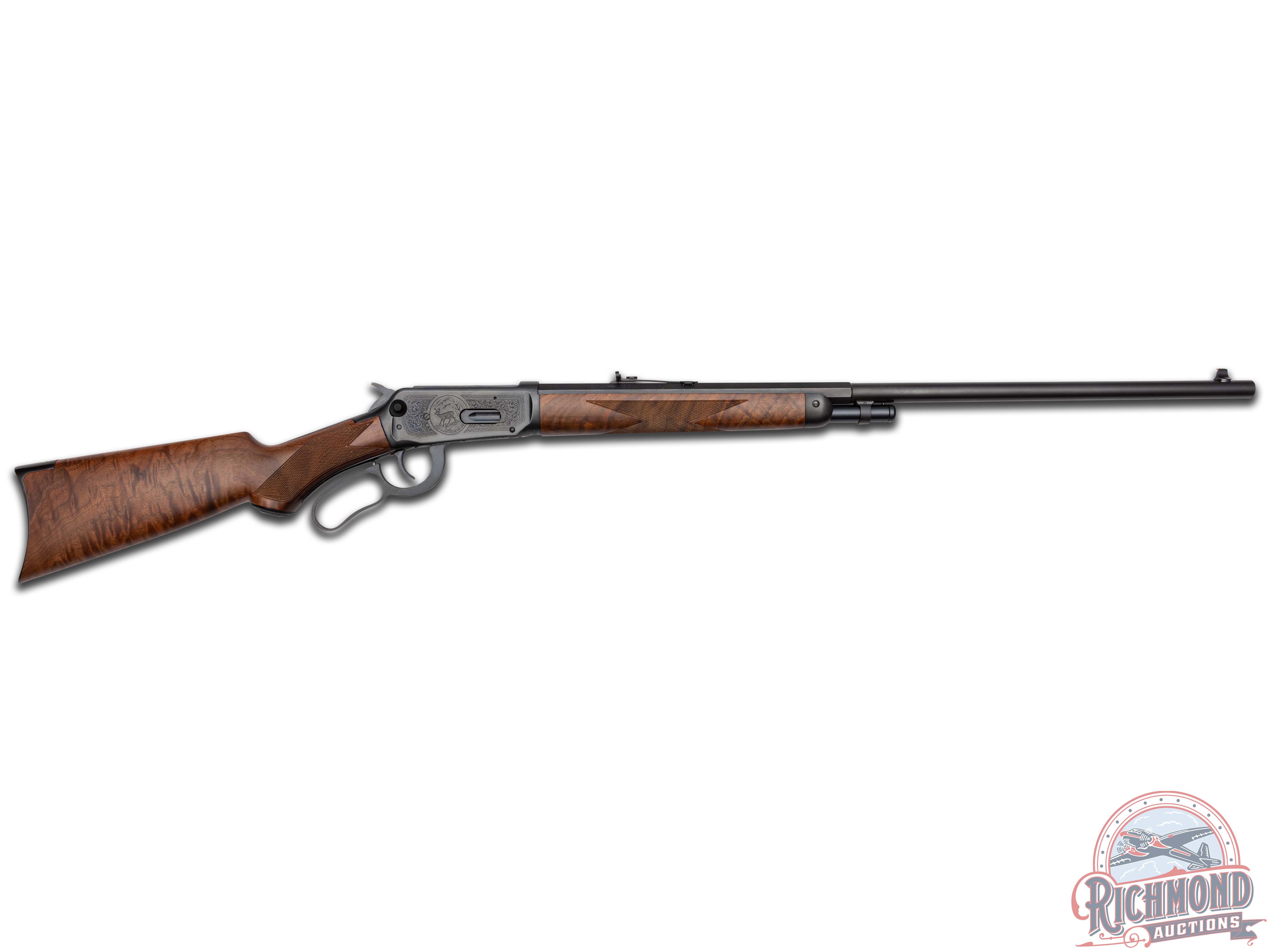 Winchester 1894 Centennial Lever Action .30 WCF Engraved Rifle 26