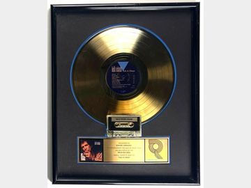 Keith Richards "Talk Is Cheap" Gold Sales Award Presented to Edward Germano