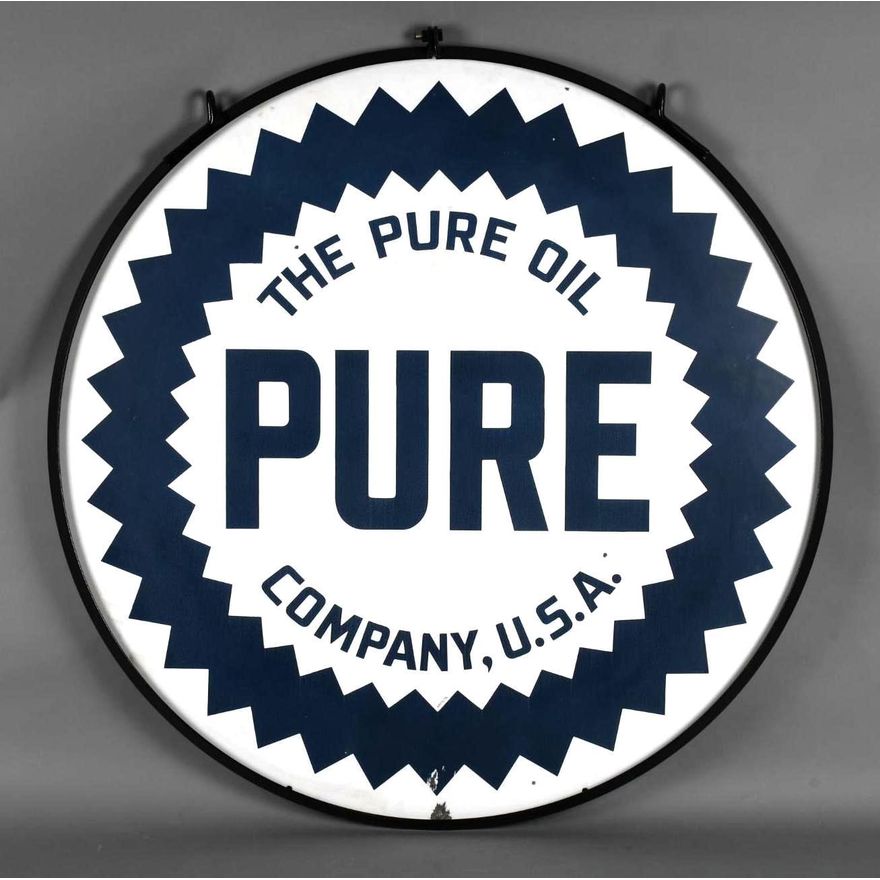 The Pure Oil Company Porcelain Sign (TAC)