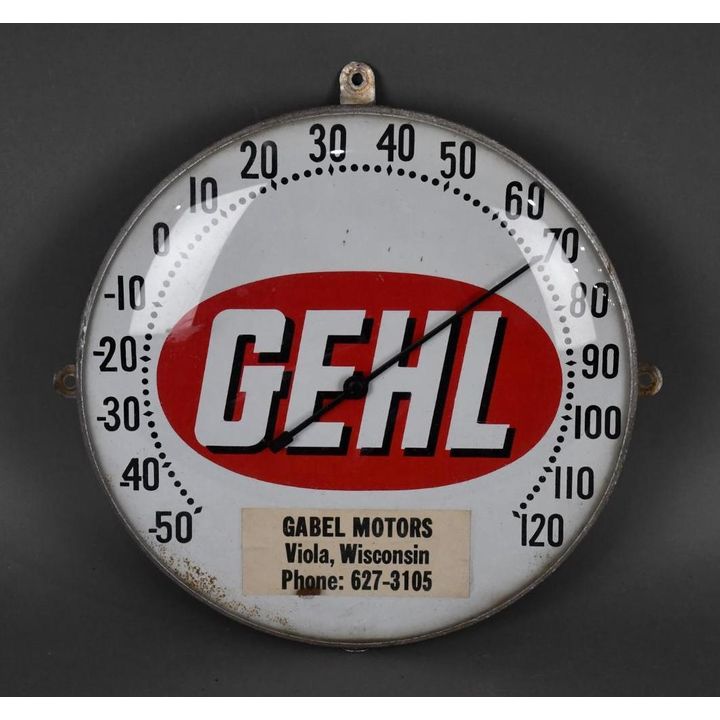Gehl Round Thermometer