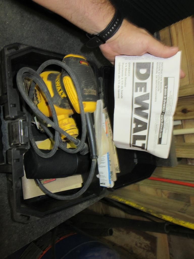 Dewalt Sander The After Auction