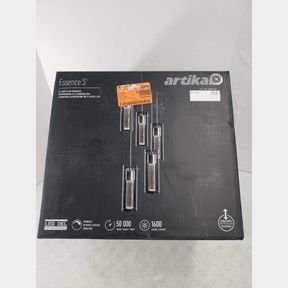 Artika Essence 30-Watt 5 Light Chrome Modern Integrated LED Pendant Light