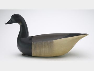 Hollow carved brant, Lennard Friscia, New Jersey