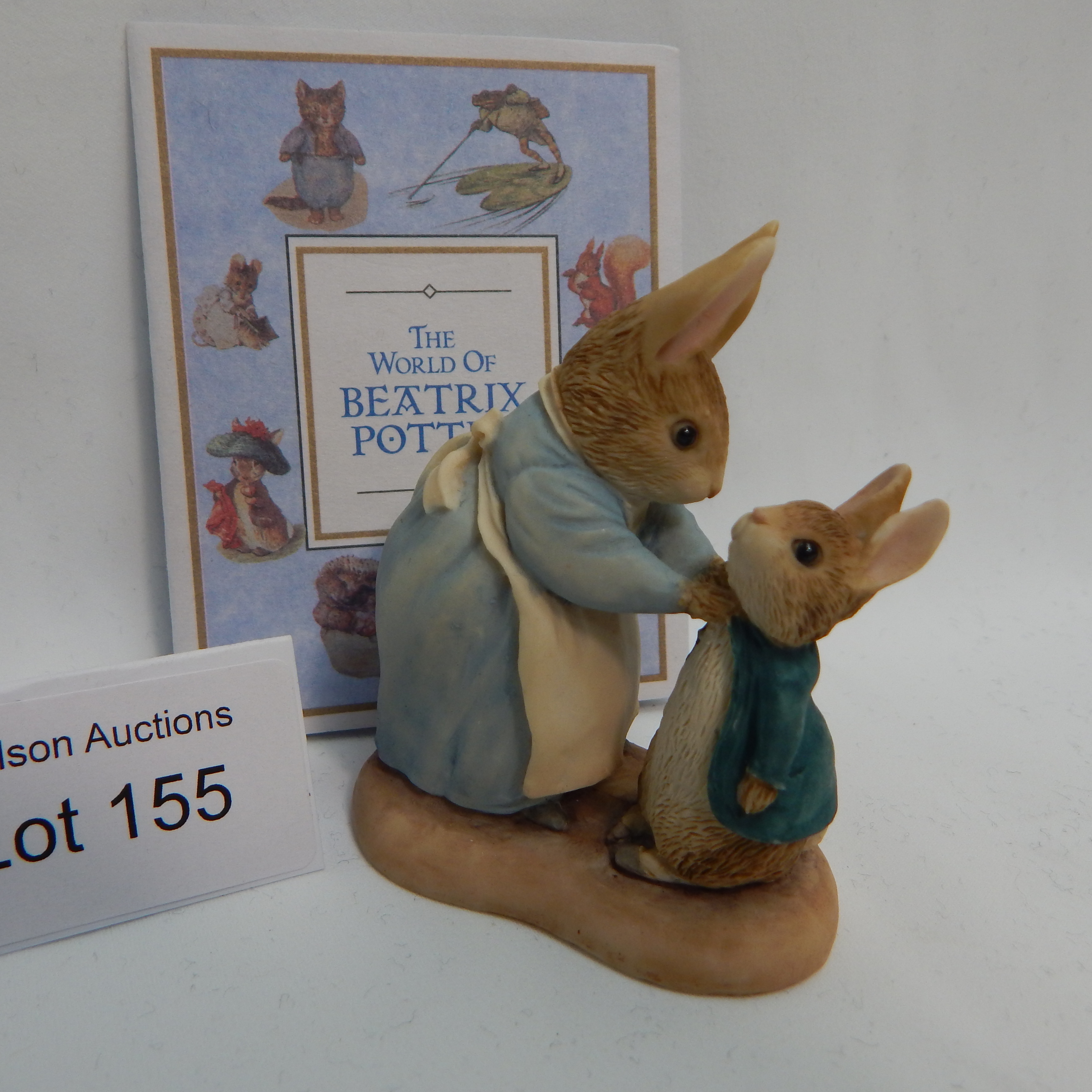 Peter + Mrs Rabbit - World of Beatrix Potter - Boxed — sold at auction in New Zealand for $60