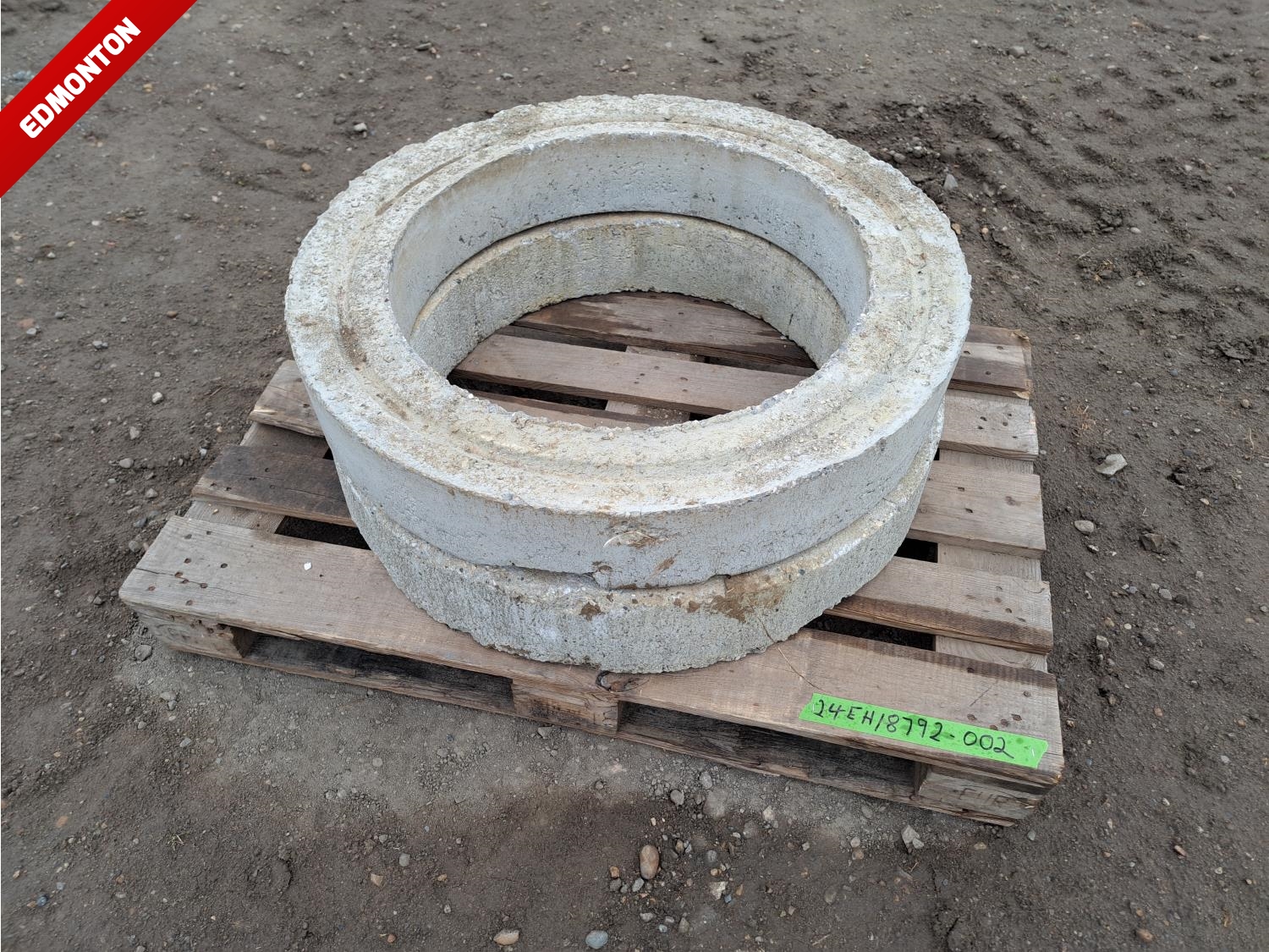 (2) Concrete Riser Rings [24FE18792-002]