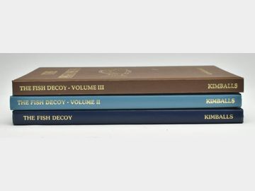 Three volume set, The Fish Decoy, Kimballs.