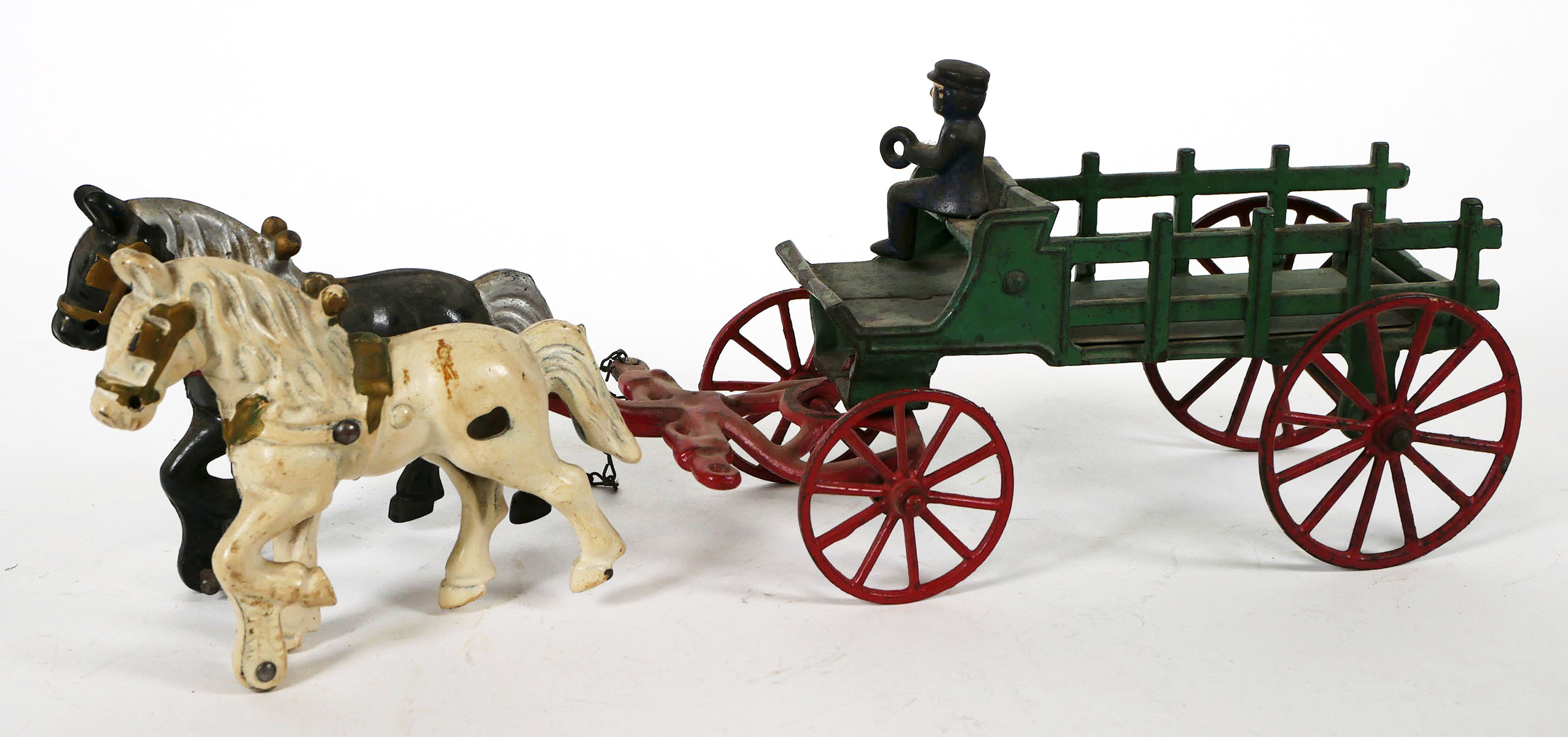 Cast Iron Horse Drawn Wagon Blackwell Auctions