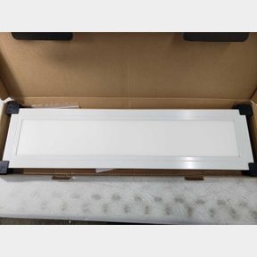 Commercial Electric - 6in. x 2Ft. Dimmable White LED Color Changing Flat Panel