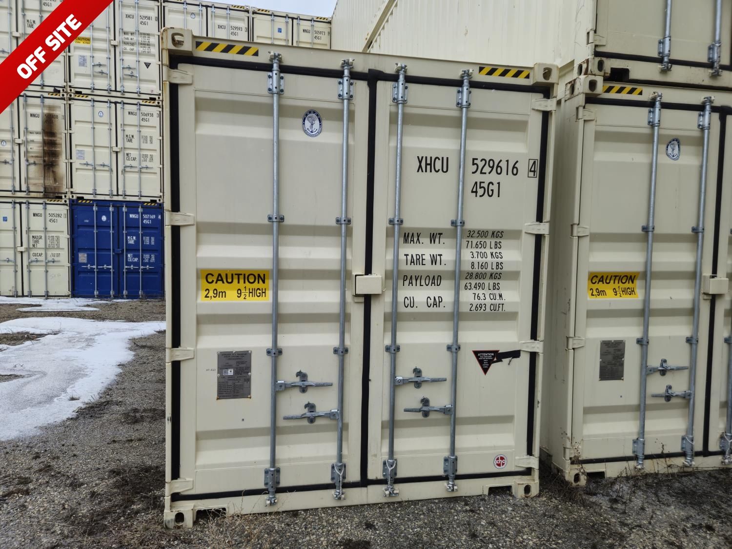 40 Ft Open Air Container [25DD41001-026] | Team Auctions