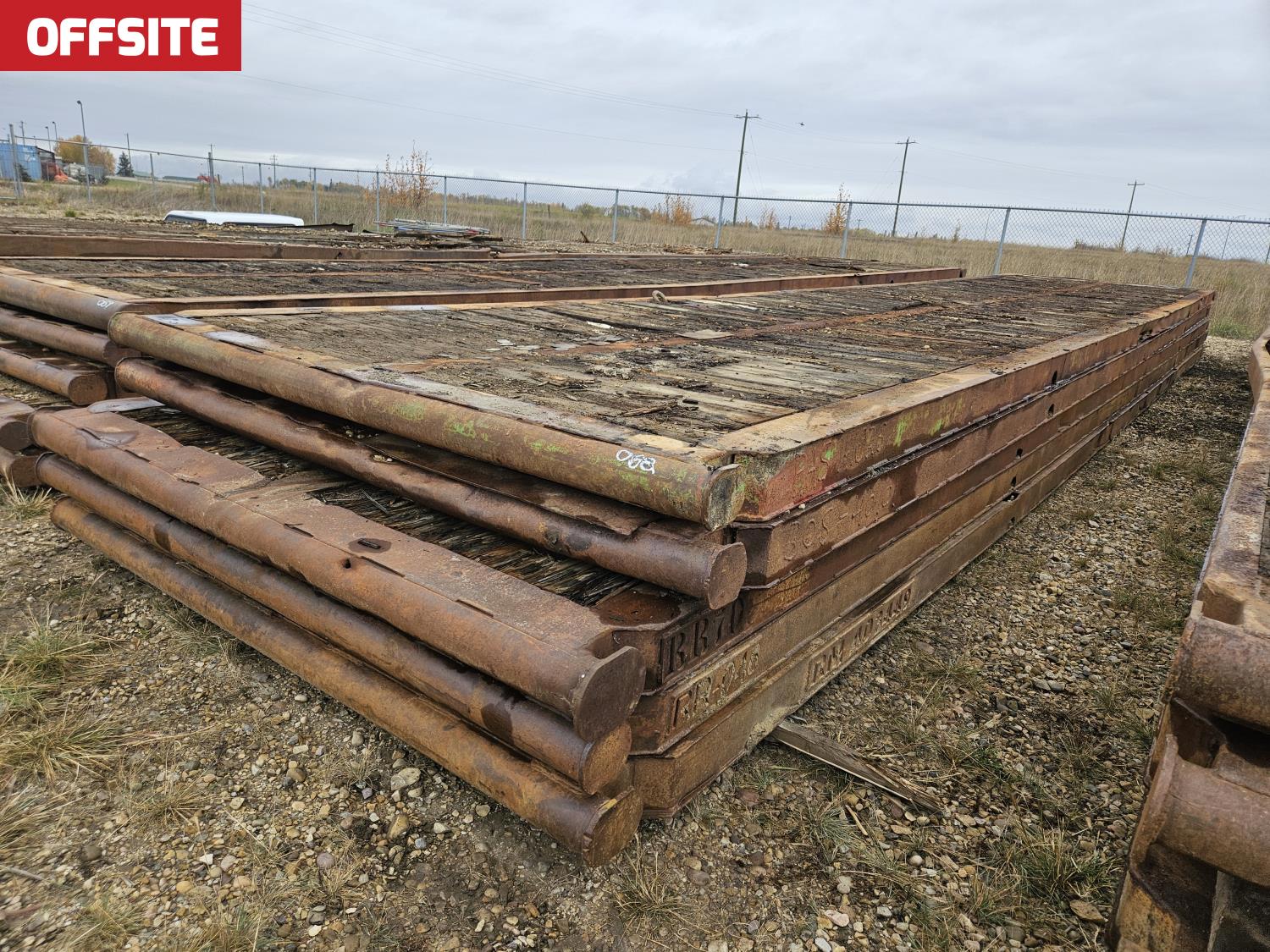 (5) 8 Ft X 40 Ft Rig Mats [25JC37021-068] | Team Auctions