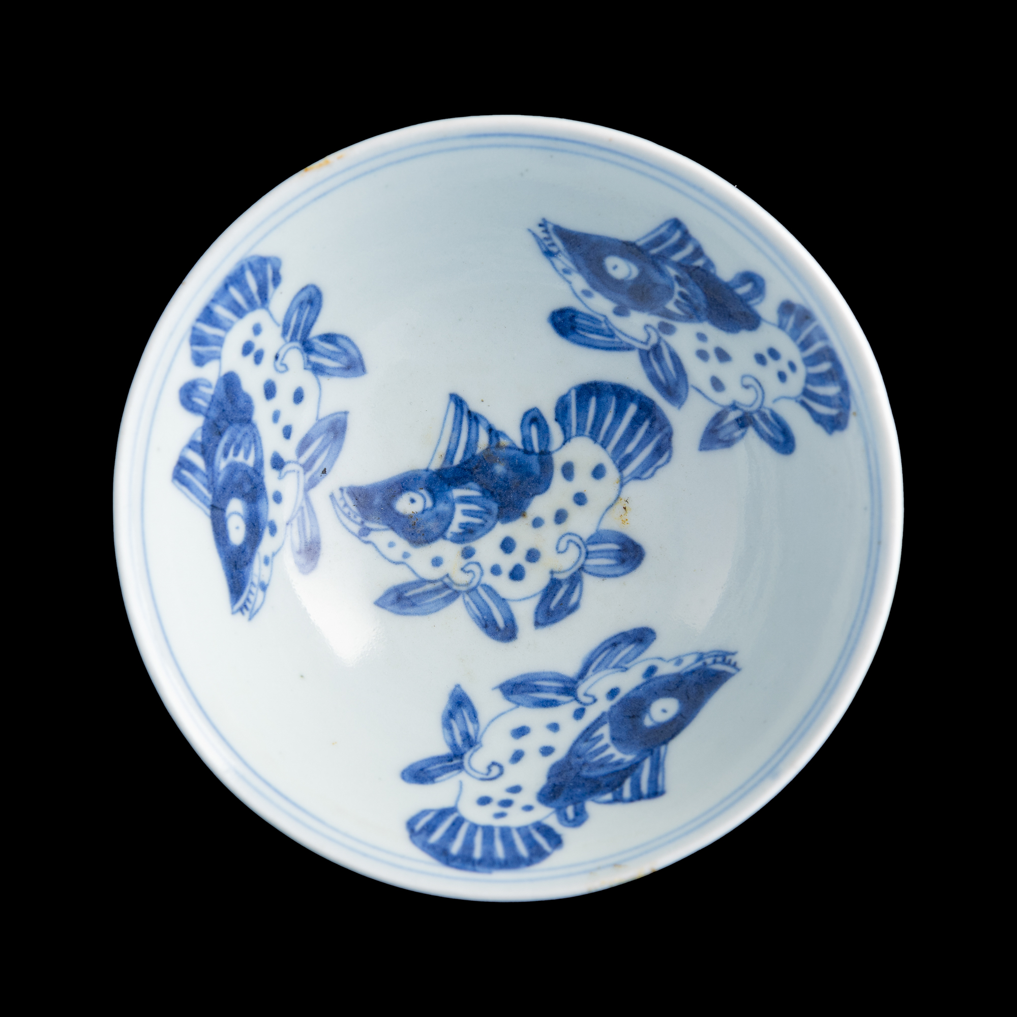 中国清時代藍釉花瓶 A sacrificial-blue-glazed vase, Qing dynasty, 19th century