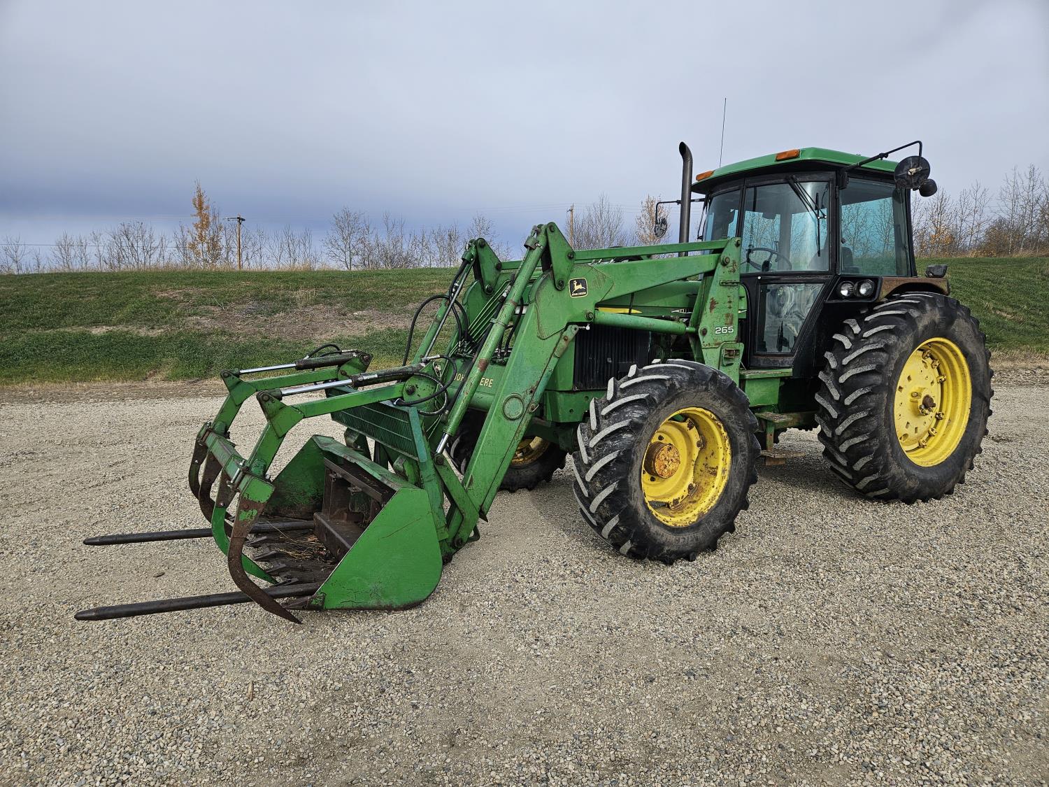 1988 John Deere 2955 MFWD Loader Tractor [24JD05055-001] | Team Auctions
